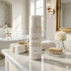 Shimmer Body Lotion Γαλάκτωμα Σώματος με λάμψη 250ml Αρωματισμένο στο άρωμα της επιλογής σας.